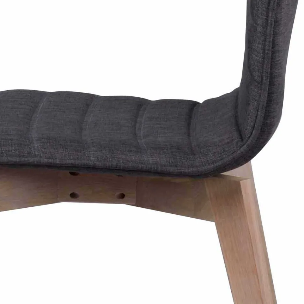 Wohnen Küchen-Essgruppen|Esszimmer Komplett*Esszimmer 4-Personen Gruppe White Wash - Dioca (fünfteilig)