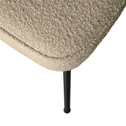 Wohnen Esszimmer Polsterbank in Beige Boucle - Laderla