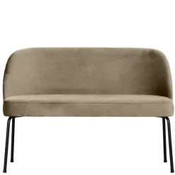 Wohnen Esszimmer Polsterbank in Khaki Samt - Cuba