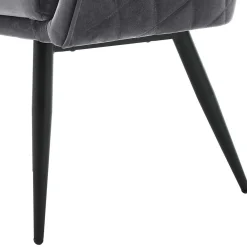 Wohnen Sitzbank|Küchenbänke*Esszimmer Polsterbank in Grau mit Schwarz - Setta