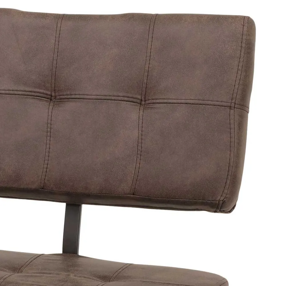 Wohnen Esszimmer Sitzbank Laticio in Braun Microfaser
