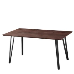 Wohnen Esszimmer Sitzgarnitur im Retrostil - Haclana (fünfteilig)