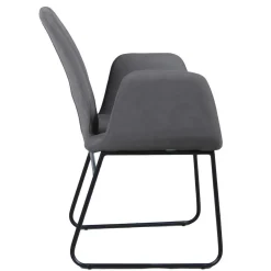 Wohnen Esszimmer Sitzgruppe im Skandi Design - Grooves (fünfteilig)