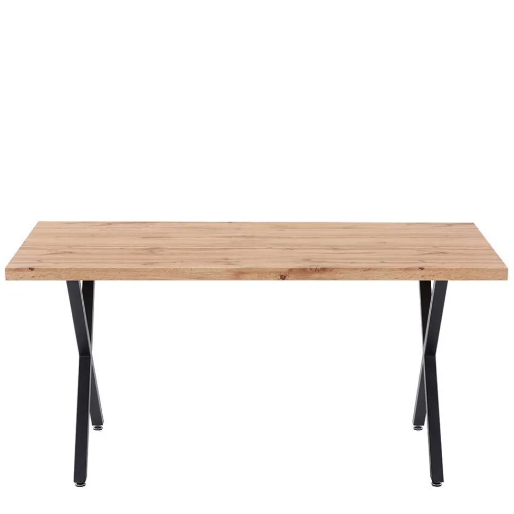 Wohnen Esszimmer Sitzgruppe im Skandi Design - Grooves (fünfteilig)