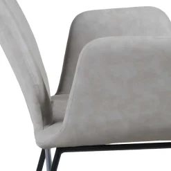 Wohnen Esszimmer Sitzgruppe im Skandi Design - Grooves (fünfteilig)