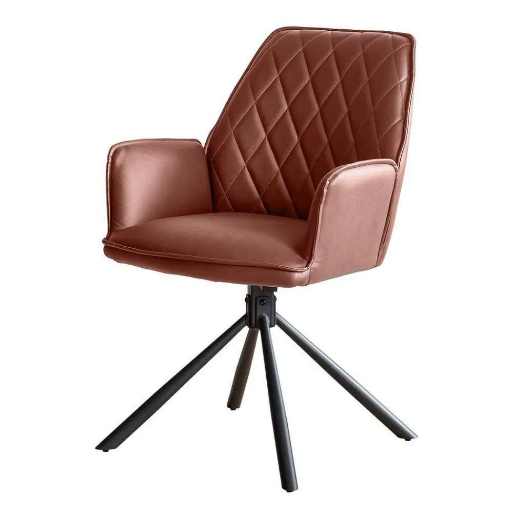 Wohnen Braune Möbel|Loft Möbel*Esszimmer Sitzgruppe modern - Frey (fünfteilig)