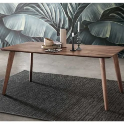 Wohnen Esszimmer Tisch aus Kernbuche in Braun geölt - Malawi