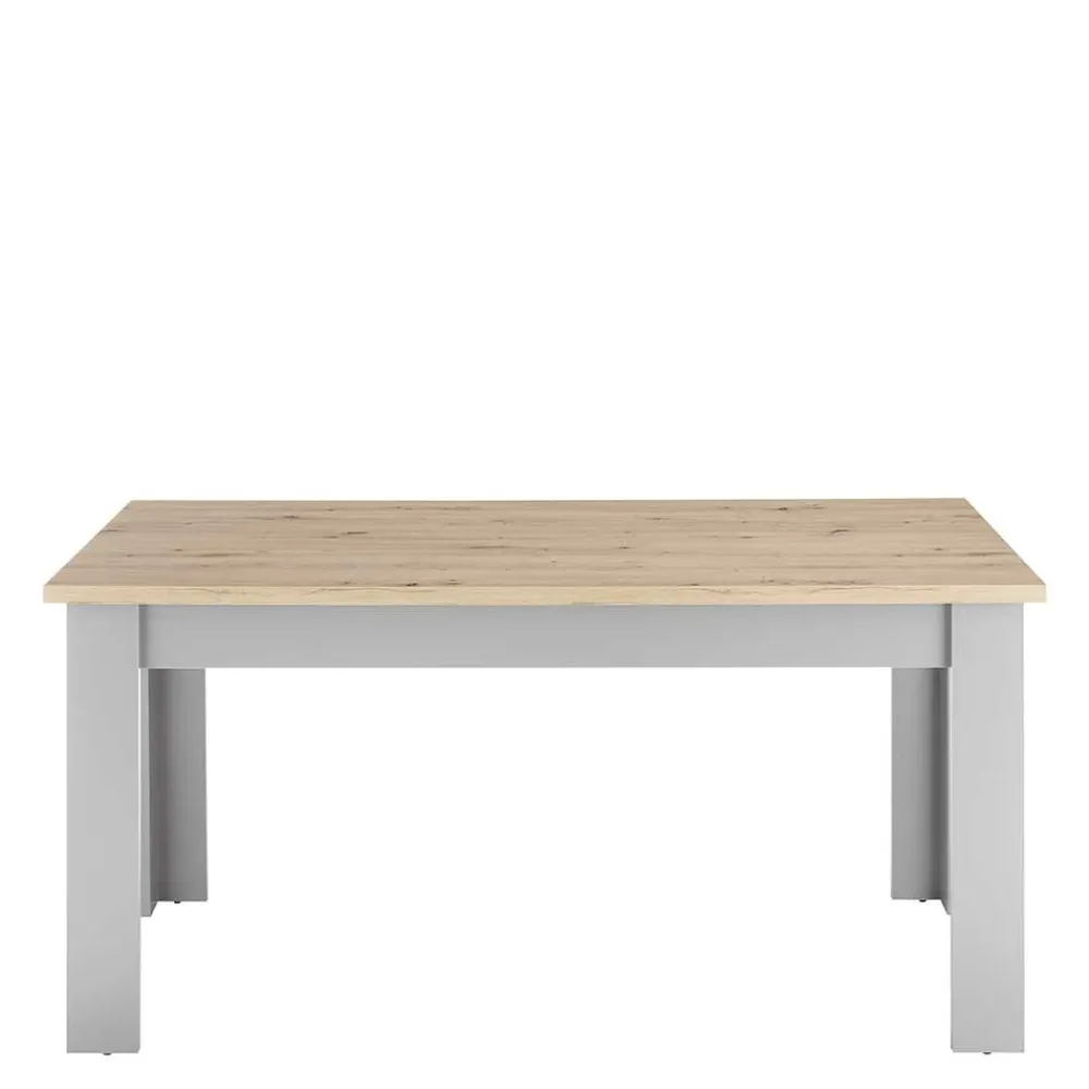 Wohnen Esszimmertische|Landhausmöbel*Esszimmer Tisch in Eiche NB & Lichtgrau - Buleta