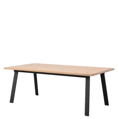 Wohnen Esszimmer Tisch in Eiche White Wash - Parida