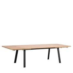 Wohnen Esszimmer Tisch in Eiche White Wash - Parida