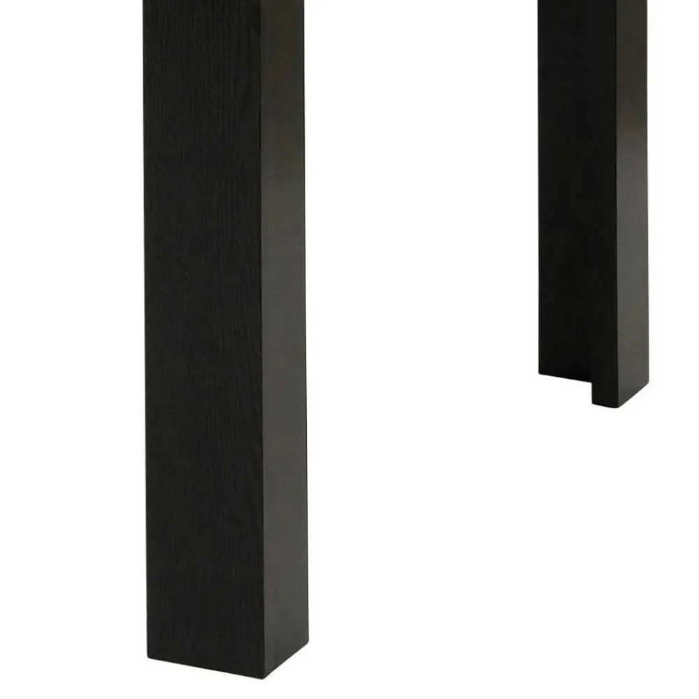 Wohnen Schwarze Möbel|Tische*Esszimmer Tisch in Holzoptik Eiche & Schwarz - Cigano