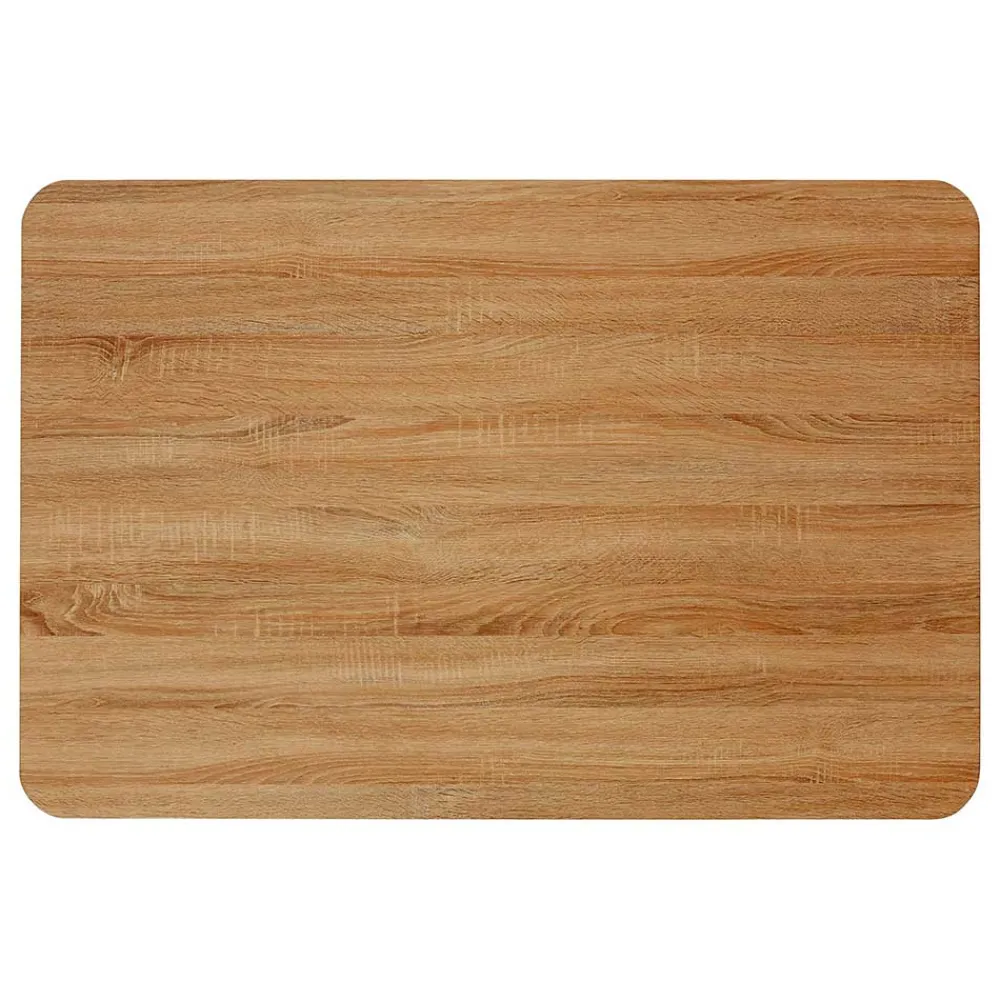 Wohnen Esszimmer Tisch in Wildeiche Optik & Schwarz - Neviska