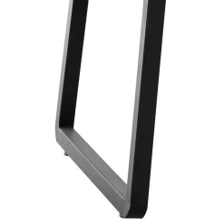 Wohnen Esszimmer Tisch in Wildeiche Optik & Schwarz - Neviska