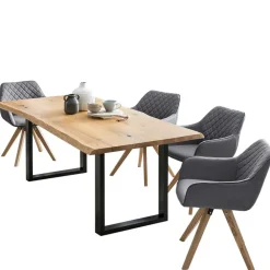 Wohnen Esszimmer Tischgruppe für vier Personen - Irysma (fünfteilig)