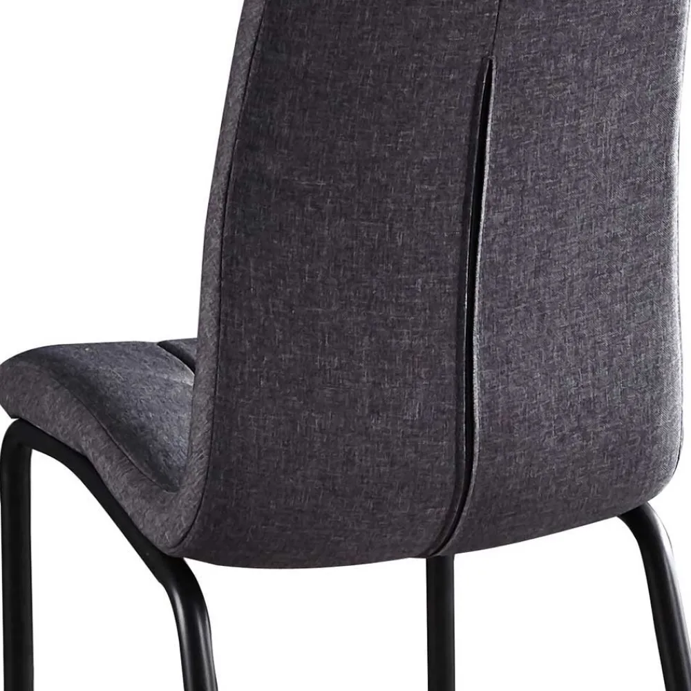 Wohnen Esszimmer Tischgruppe mit vier Sitzplätzen - Terry (fünfteilig)