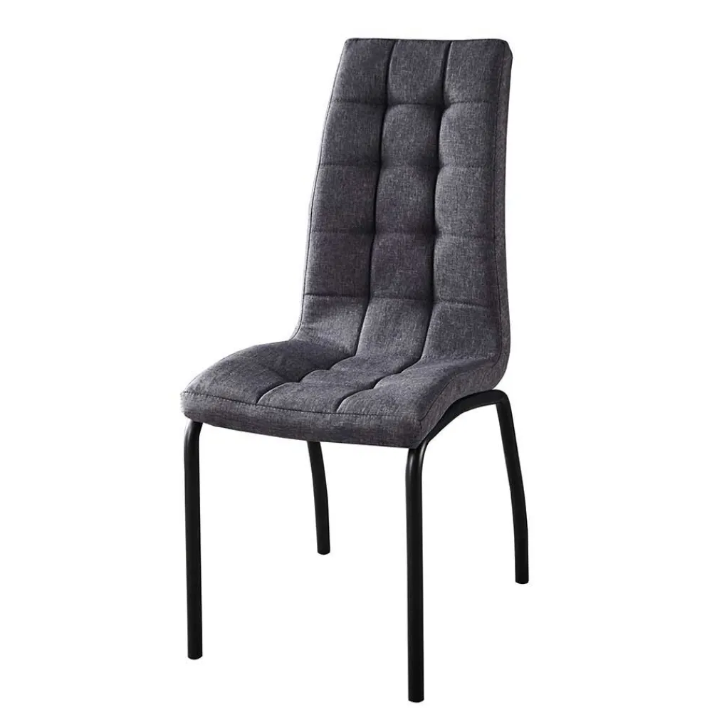 Wohnen Esszimmer Tischgruppe mit vier Sitzplätzen - Terry (fünfteilig)