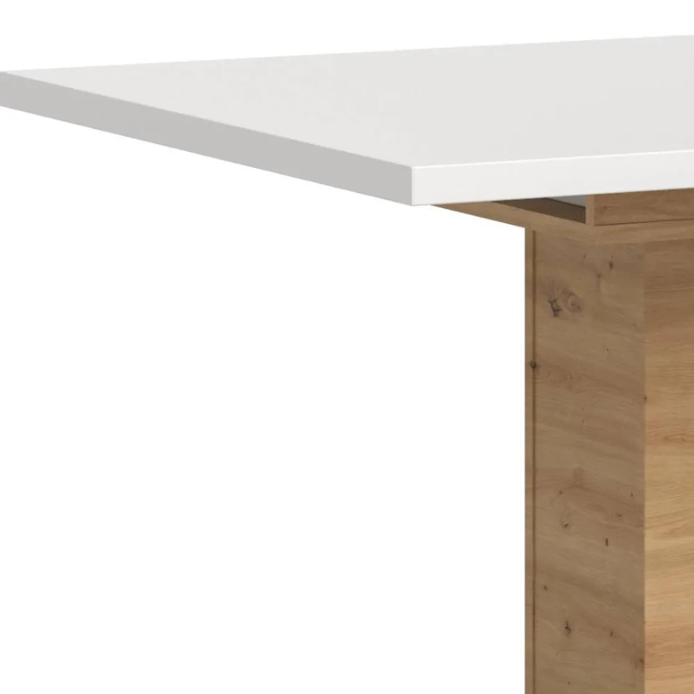 Wohnen Esszimmer-Ausziehtisch mit Säulengestell - Andryas