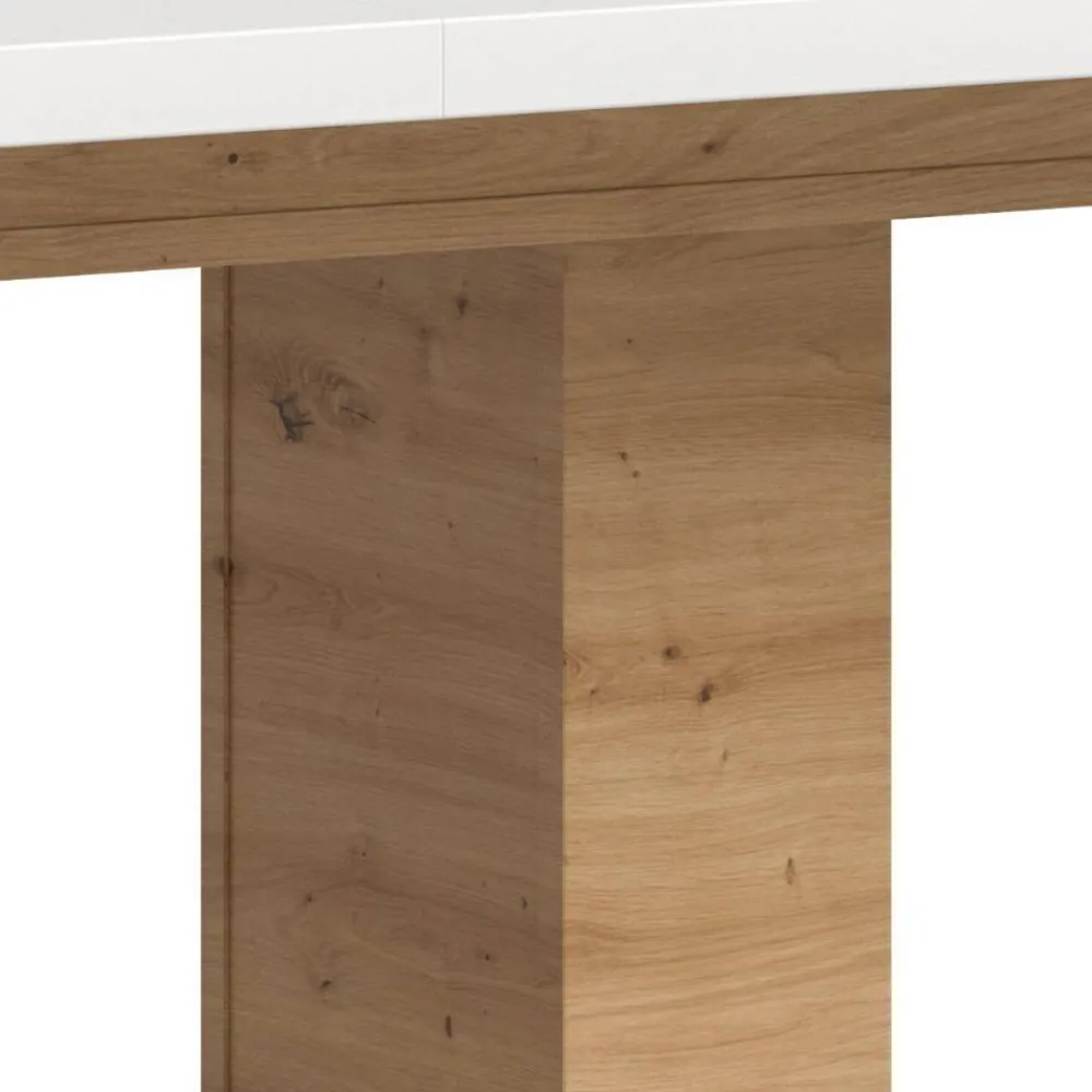 Wohnen Esszimmer-Ausziehtisch mit Säulengestell - Andryas
