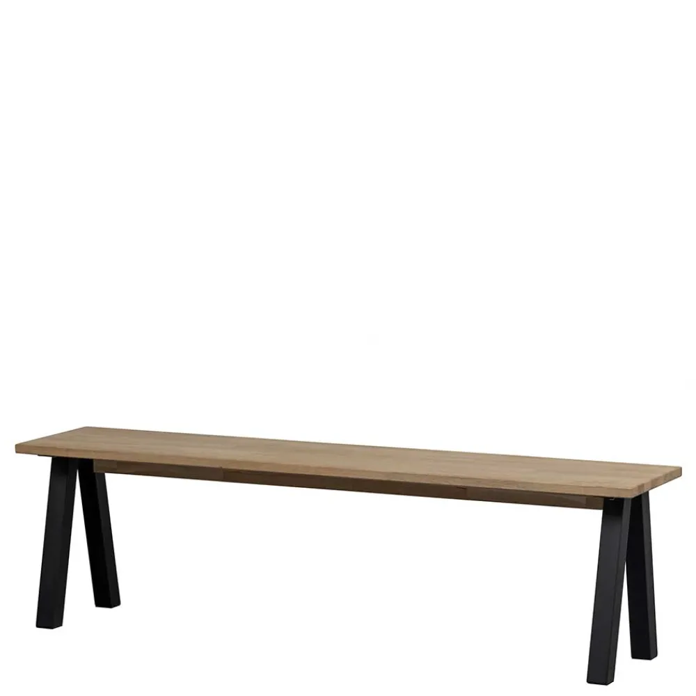 Wohnen Esszimmerbank aus Eiche und Metall - Besi