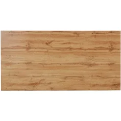 Wohnen Esszimmerbänke|Sitzbank*Esszimmerbank in Eiche Optik mit Schwarz - Yasmina