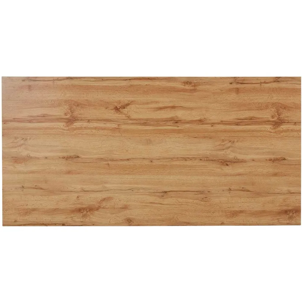 Wohnen Esszimmerbänke|Sitzbank*Esszimmerbank in Eiche Optik mit Schwarz - Yasmina