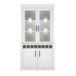 Wohnen Skandinavische Möbel*Esszimmereinrichtung in weißer Holzoptik Pinie - Liancos (dreiteilig)