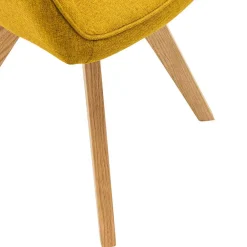 Wohnen Skandinavische Möbel*Esszimmergarnitur mit Polsterstühlen - Mint (fünfteilig)