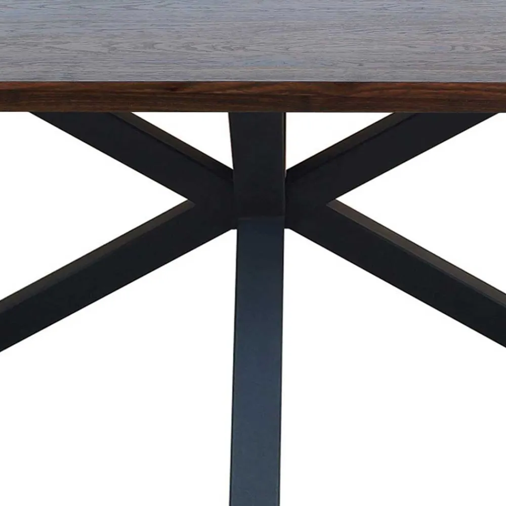 Wohnen Esszimmergarnitur mit vier Sitzplätzen - Lacrunia (fünfteilig)