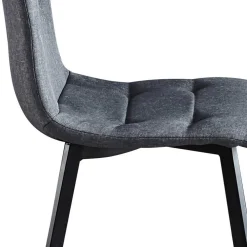 Wohnen Esszimmergarnitur mit vier Sitzplätzen - Lacrunia (fünfteilig)