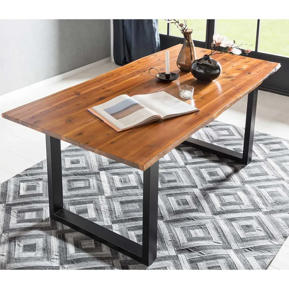 Wohnen Sitzgruppe*Esszimmergruppe mit vier Stühlen - Jalius (fünfteilig)