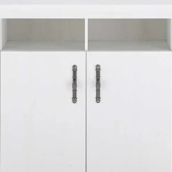 Wohnen Esszimmerschränke in weißer Holzoptik Pinie - Liancos (zweiteilig)