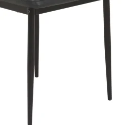 Wohnen Schwarze Möbel|Graue Möbel*Esszimmerstühle in Anthrazit Microfaser - Furciano (2er Set)