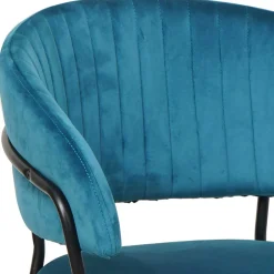 Wohnen Schwarze Möbel|Küchenstühle*Esszimmerstühle in Türkis & Schwarz - Vakuum