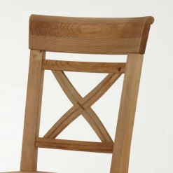 Wohnen Naturholzmöbel|Massivholzmöbel*Esszimmerstuhl Giurgia im Landhaus Design (2er Set)