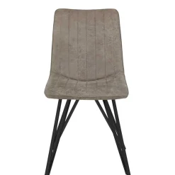 Wohnen Esszimmerstuhl in Beigegrau - Beveric (Set)