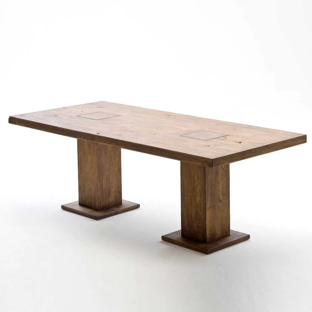 Wohnen Massivholzmöbel|Küchentische*Esszimmertisch Apula aus Eiche Massivholz