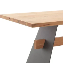 Wohnen Esszimmertisch aus Massivholz Balkeneiche - Colomas