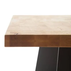 Wohnen Esszimmertisch aus Massivholz Balkeneiche - Colomas