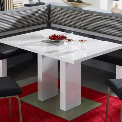 Wohnen Esszimmertisch Caith in Weiß