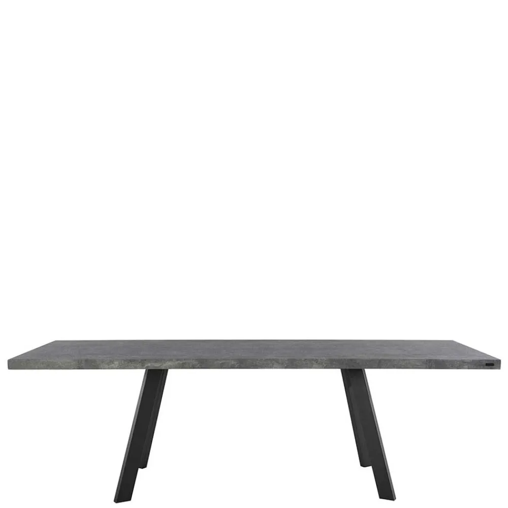 Wohnen Esszimmertische|Tische*Esszimmertisch in Betonoptik - Blackbeard