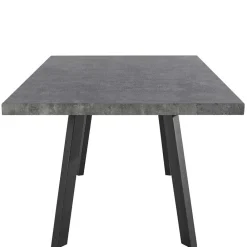 Wohnen Esszimmertische|Tische*Esszimmertisch in Betonoptik - Blackbeard