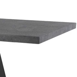 Wohnen Esszimmertische|Tische*Esszimmertisch in Betonoptik - Blackbeard