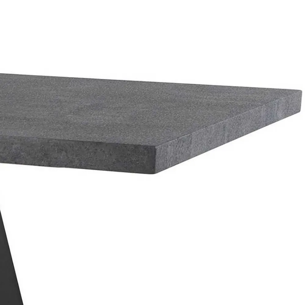 Wohnen Esszimmertische|Tische*Esszimmertisch in Betonoptik - Blackbeard