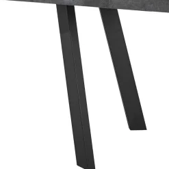 Wohnen Esszimmertische|Tische*Esszimmertisch in Betonoptik - Blackbeard