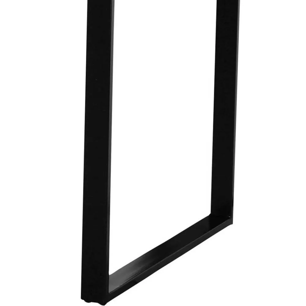 Wohnen Schwarze Möbel|Tische*Esszimmertisch in Schwarz Holzoptik - Cervena