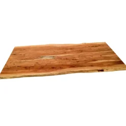 Wohnen Esszimmertisch mit Live Edge Holzplatte Akazie - Cerado