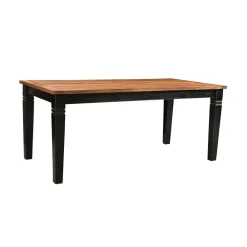 Wohnen Landhausmöbel|Kolonialmöbel*Esszimmertisch Sentiments in Schwarz