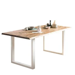 Wohnen Esszimmertisch und Stühle Set - Ziadovas (fünfteilig)