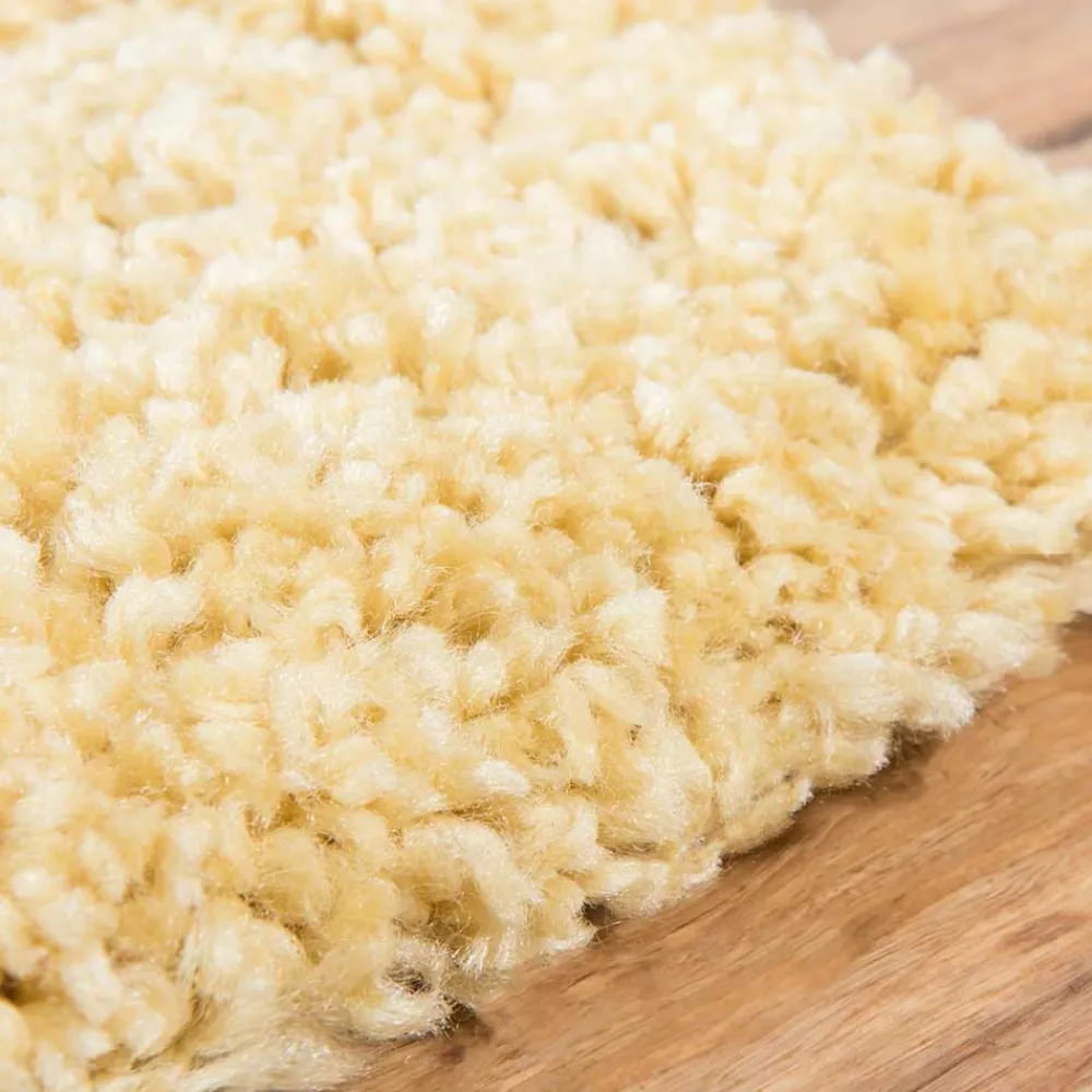 Wohnen Weiße Möbel|Skandinavische Möbel*Ethno Läufer oder Teppich in Gelb & Creme - Kareta