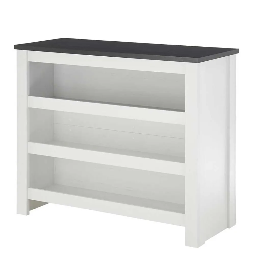 Wohnen Küche Komplett|Küchenzeilen*Extravagante Küchenmöbel inklusive Theke - Eture (sechsteilig)